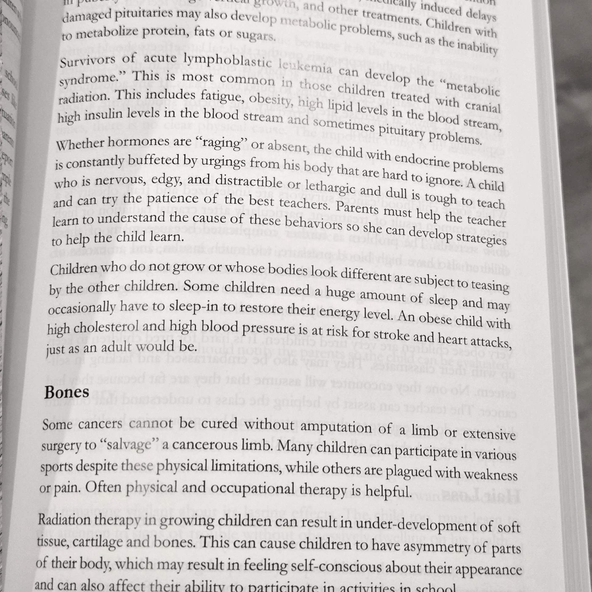 Educating the Child with Cancer