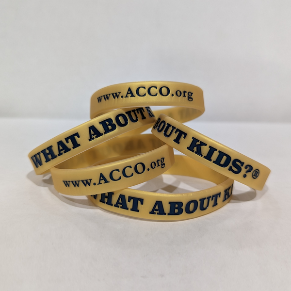 What About Kids?™ Silicone Bracelet