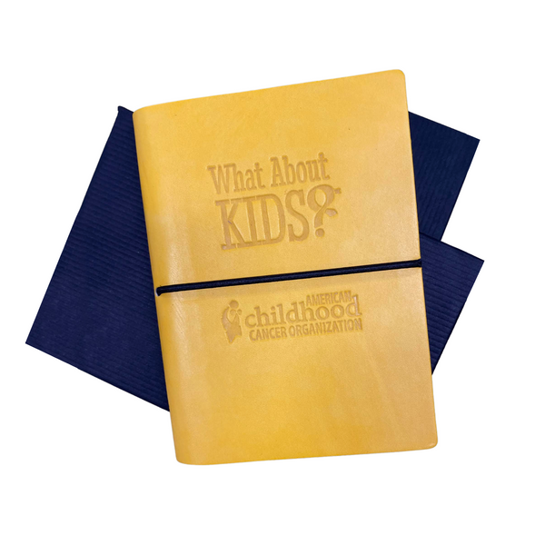 What About Kids?™ Leather Pocket Journal