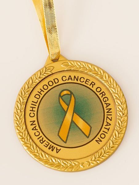 ACCO Gold Ribbon Ornament