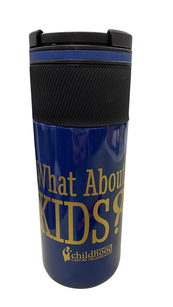 'What About Kids?' Tumbler- 14 oz.