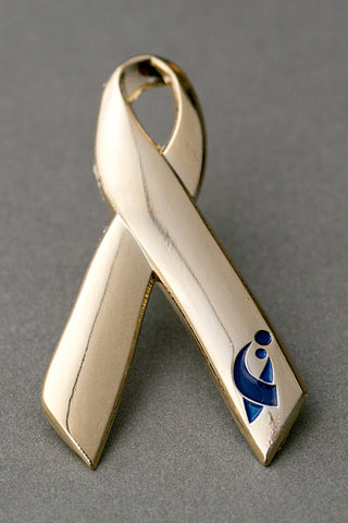ACCO Logo Gold Ribbon Lapel Pin