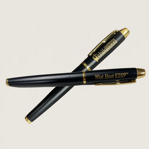 ACCO Logo and "What About Kids?™" Fountain Pen